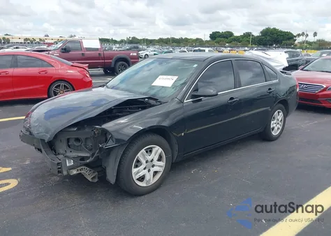2007 Chevrolet Impala Ls из США, поврежденный, VIN 2G1WB58K379178775